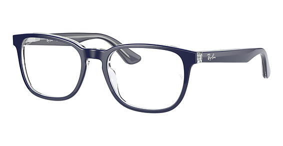 Ray-Ban RY1592 - Blue ON Transparent, Plastic, Oval frame