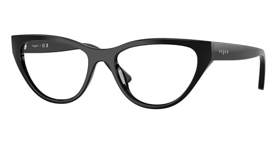 Vogue Junior Optical VY2035 - Black, Acetate, Oval frame