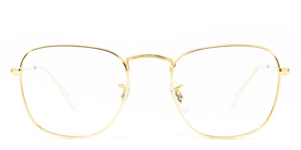 Ray-Ban RX3857V FRANK - Gold, Metal, Rectangle frame