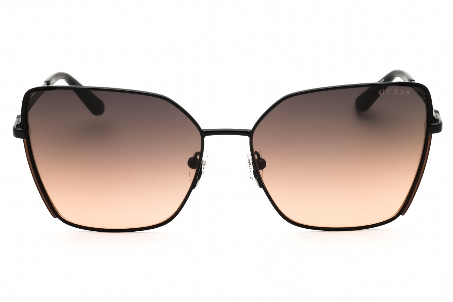 Guess GU00192 - Shiny Black, Metal, Cat Eye frame
