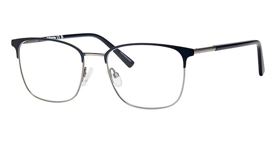 Liz Claiborne CB 282 - Blue Ruth, Stainless Steel, Rectangle frame