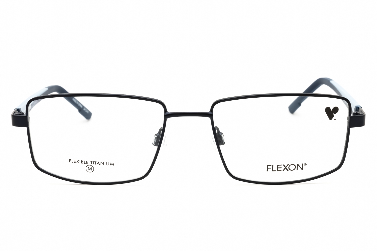 Flexon FLEXON H6085 - Matte Navy, Metal, Rectangle frame