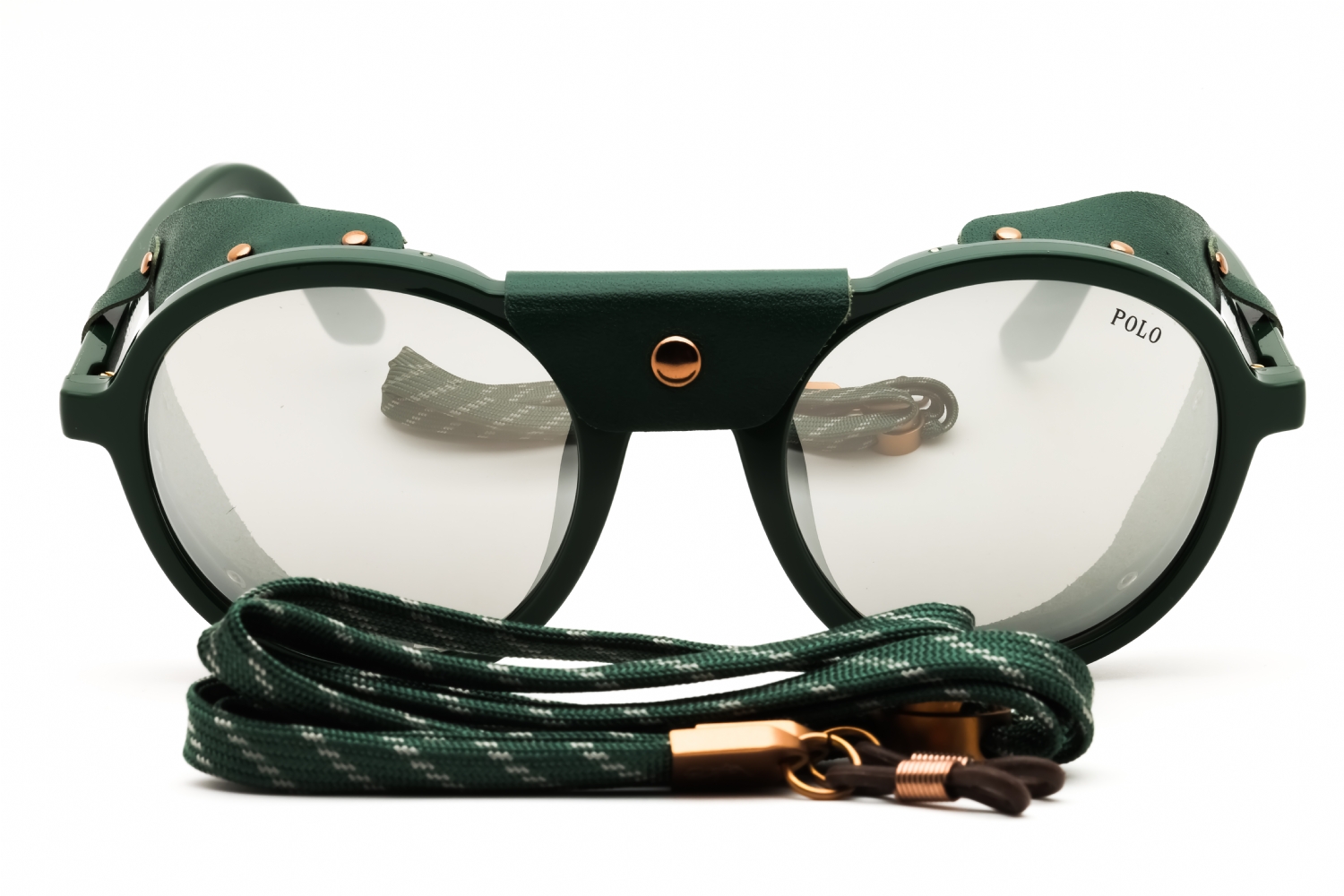 Polo 0PH4216QU - Glossy Green, Acetate, Round frame