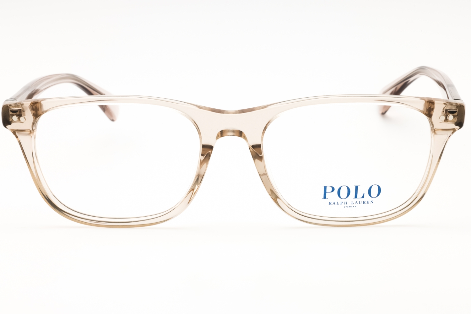Polo 0PH2280F - Transparent Light Dove Grey/brown/pink, Plastic, Rectangle frame