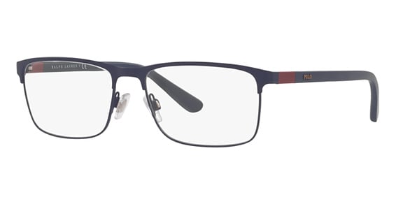 Polo PH1190 - Matte Navy Blue, Metal, Rectangle frame