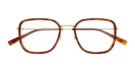 Gucci GG1852OA - Havana Gold, Plastic, Rectangle frame