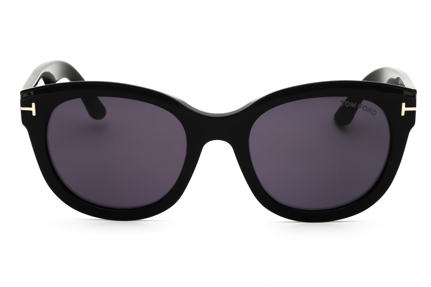 Tom Ford FT1114 - Shiny Black, Acetate, Round frame