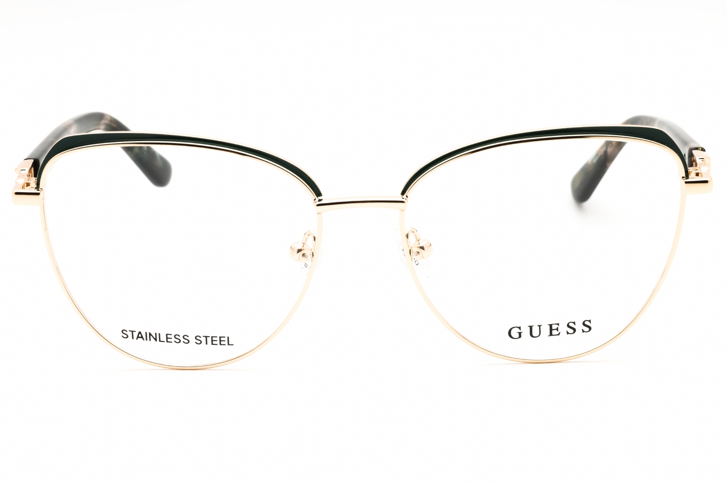 Guess GU2982 - Dark Green/other, Metal, Cat Eye frame