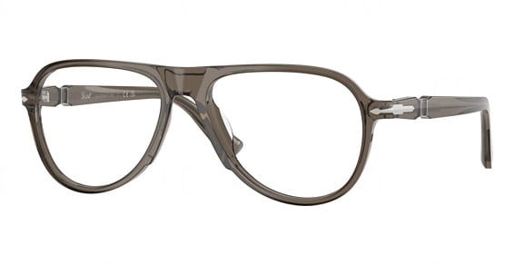 Persol PO3411V - Opal Smoke, Plastic, Mixed Shapes frame