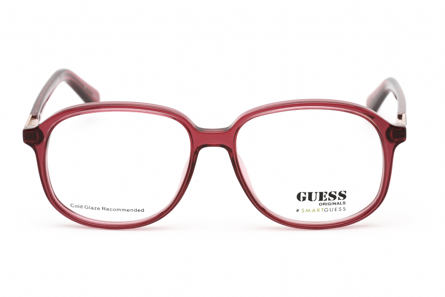 Guess GU8255 - Bordeaux/other, Plastic, Oval frame