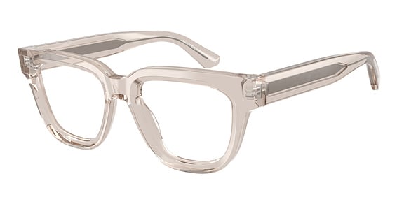 Emporio Armani EA3281 - Shiny Transparent Tundra, Plastic, Mixed Shapes frame