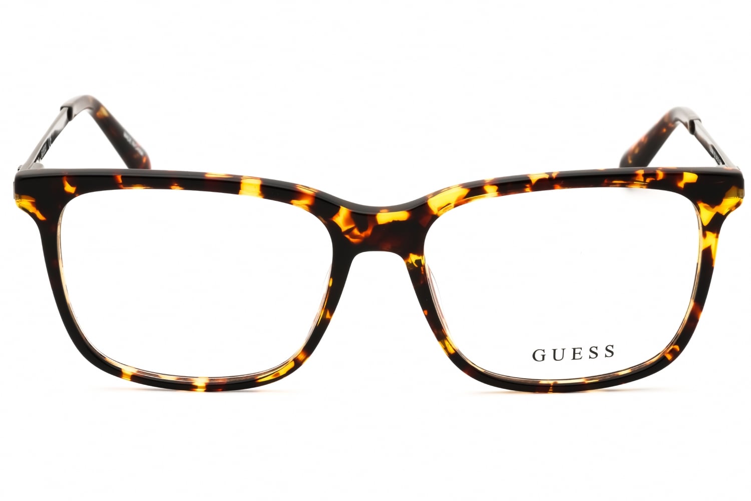 Guess GU50048 - Dark Havana, Acetate, Rectangle frame