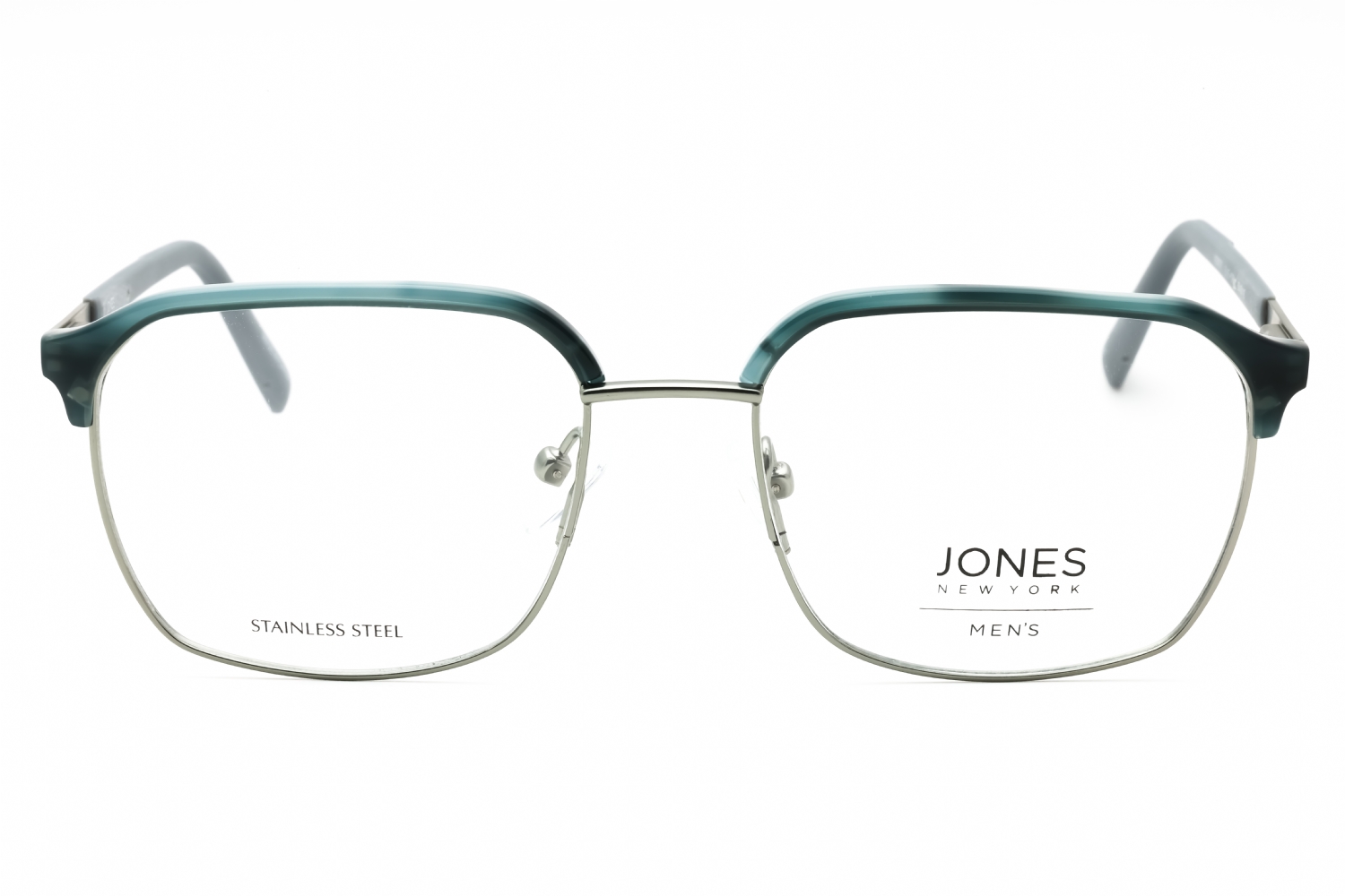 Jones New York VJOM370 - Blue Horn, Metal, Rectangle frame