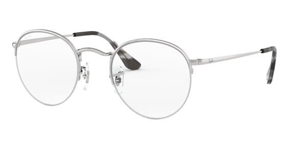 Ray-Ban RX3947V ROUND GAZE - Silver, Metal, Round frame