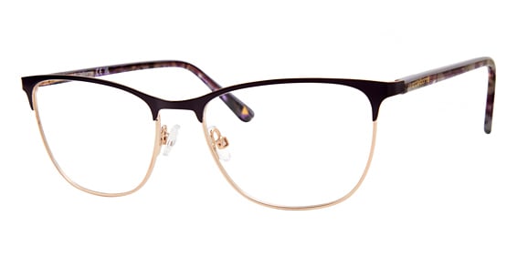Liz Claiborne L 684 - Shaded Violet, Stainless Steel, Cat Eye frame