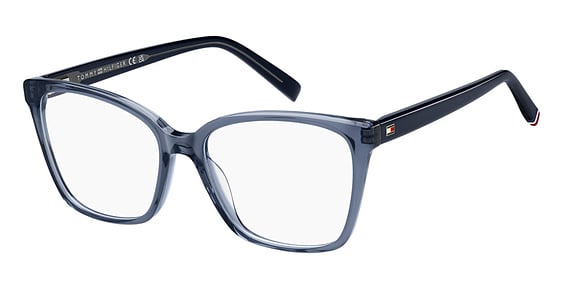 Tommy Hilfiger TH 2227 - Blue, Acetate, Rectangle frame