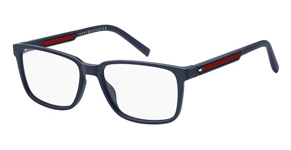 Tommy Hilfiger TH 2206 - Blue Red, Plastic, Rectangle frame
