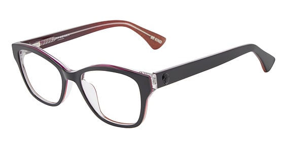 KURT GEIGER Kgl5013 - Blck Orng, Acetate, Rectangle frame