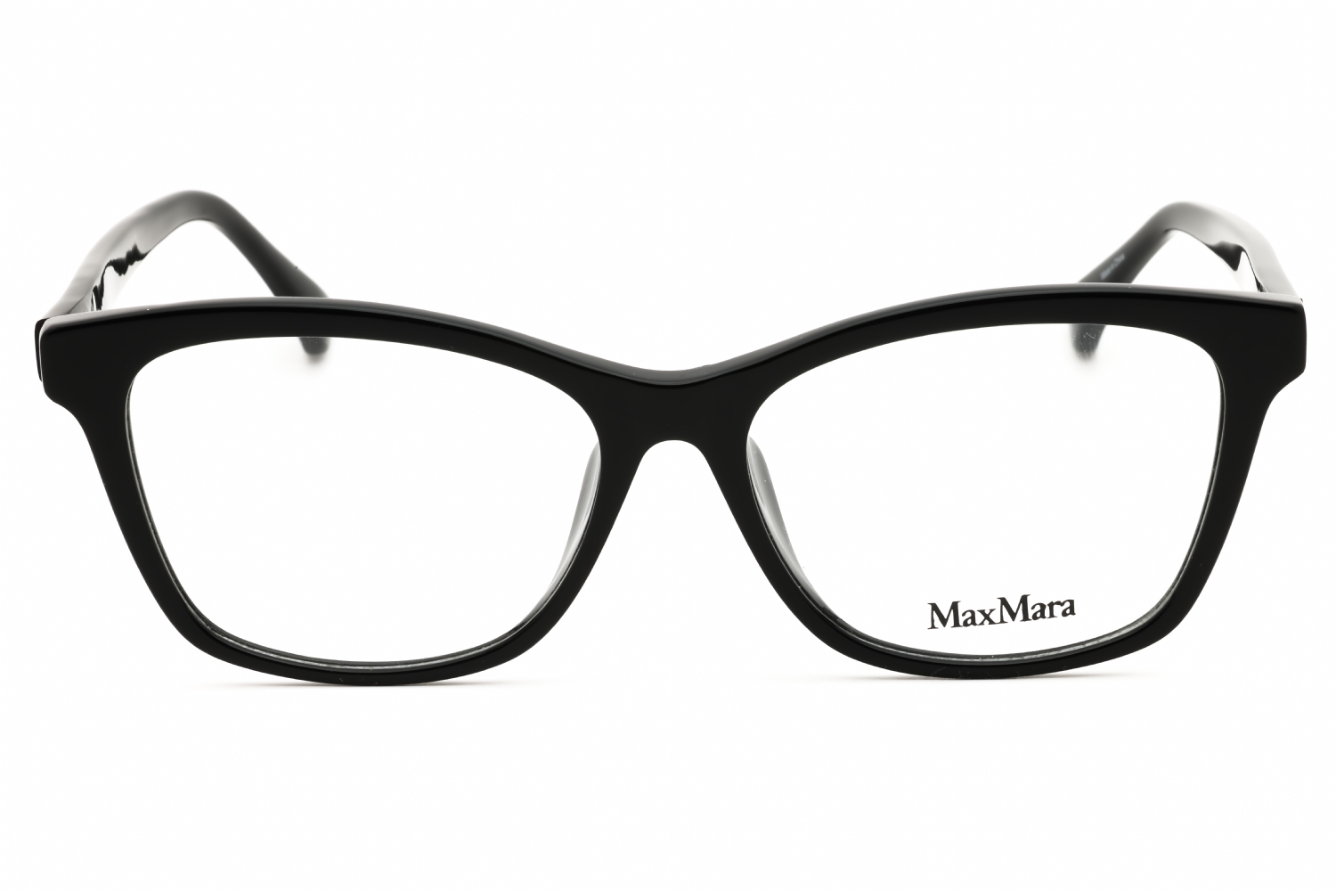 Max Mara MM5032-F - Shiny Black, Acetate, Rectangle frame