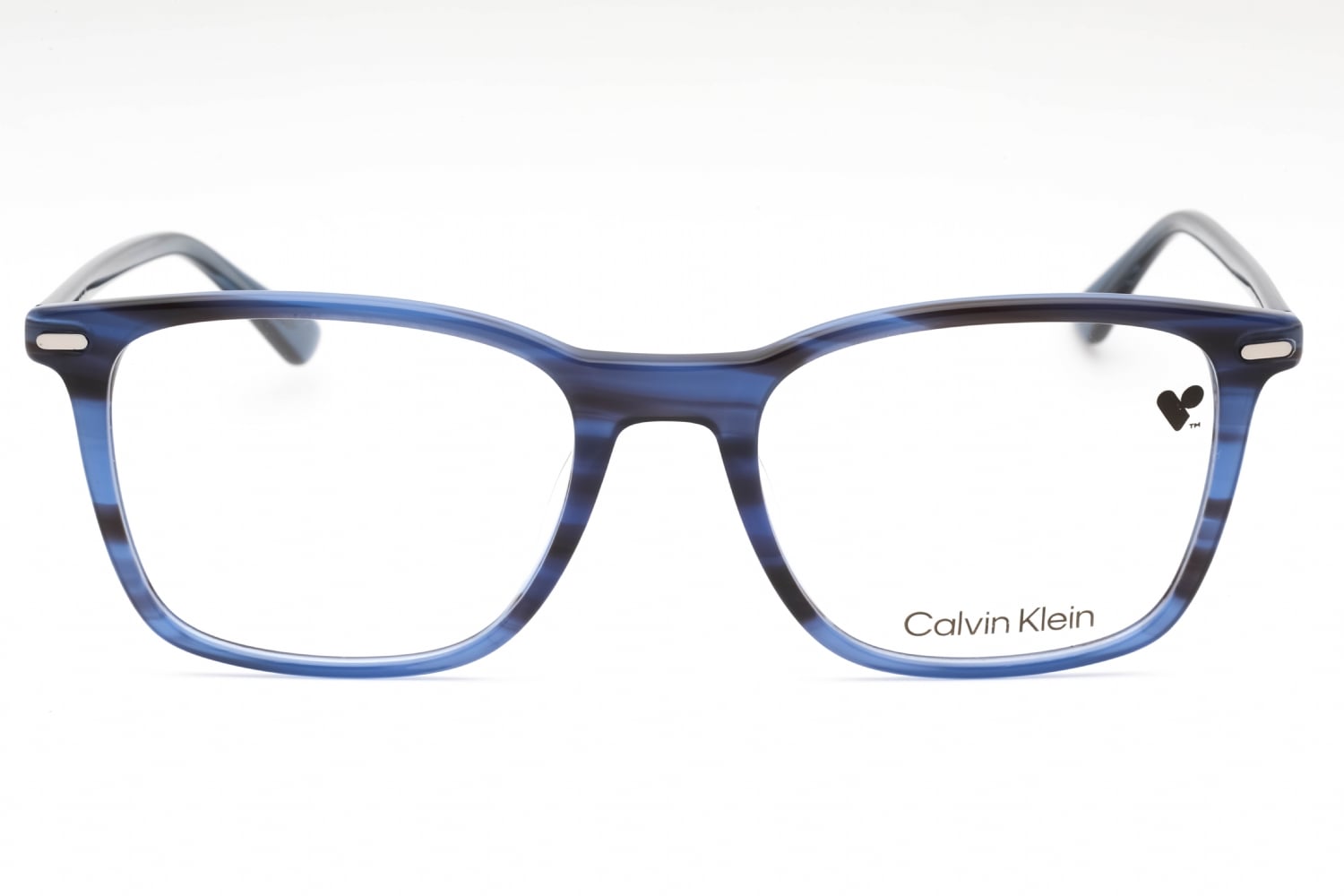 Calvin Klein CK22541 - Blue Horn, Plastic, Rectangle frame