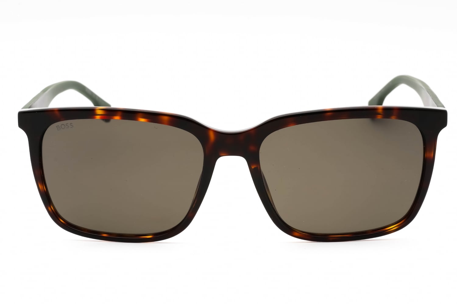Hugo Boss BOSS 1579/S - Havana Green, Plastic, Rectangle frame