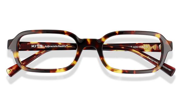 KITS Lennox - Shiny Havana, Acetate, Rectangle frame