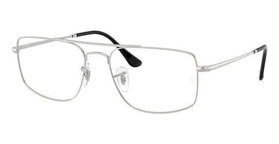 Ray-Ban RX6579 RX6579 - Silver, Metal, Aviator frame