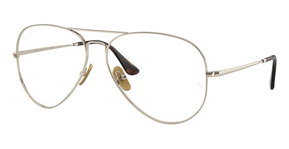 Ray-Ban RX8789 AVIATOR TITANIUM - Arista, Titanium, Aviator frame