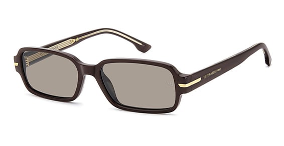 Victoria Beckham VB 1012/S - Lhfir Burgundy, Acetate, Rectangle frame