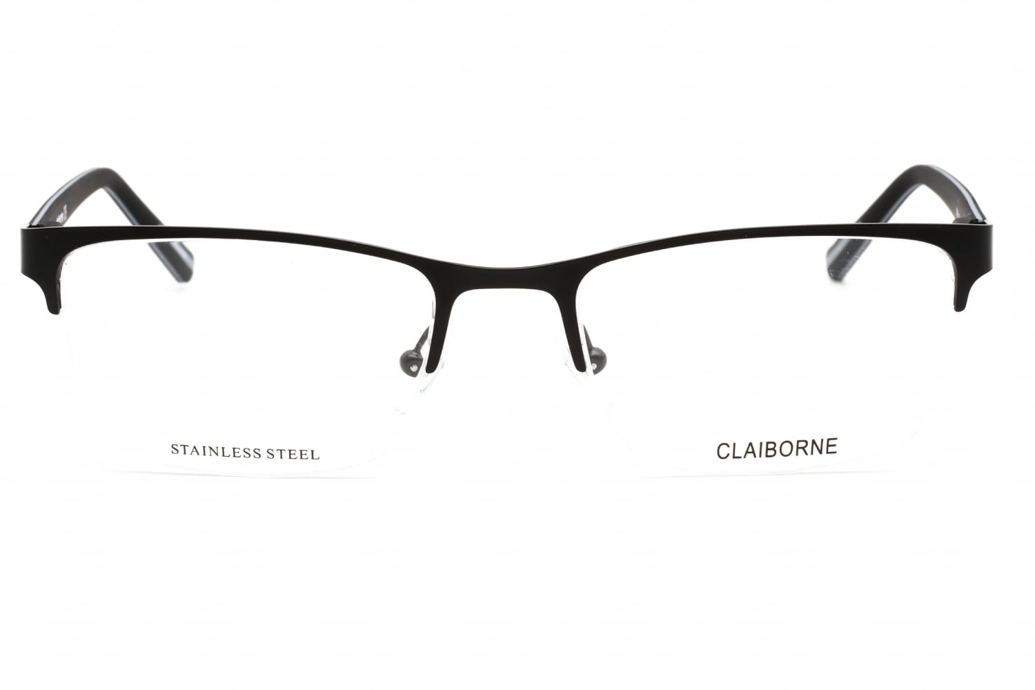 Liz Claiborne CB 268 - Matte Black, Mixed Materials, Rectangle frame