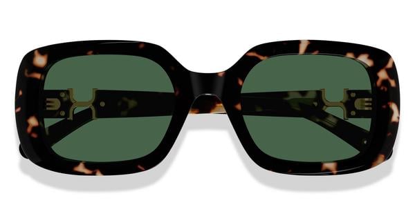 Chloe CH0333S - Havana, Acetate, Rectangle frame