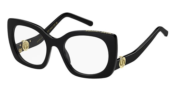 Marc Jacobs Marc 810 - Black, Acetate, Rectangle frame