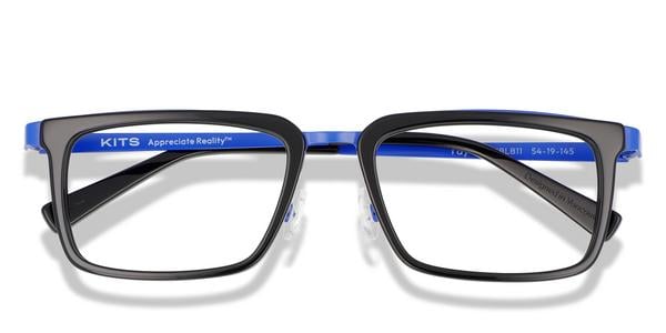 KITS Taylor - Blue/Black, Mixed Materials, Rectangle frame