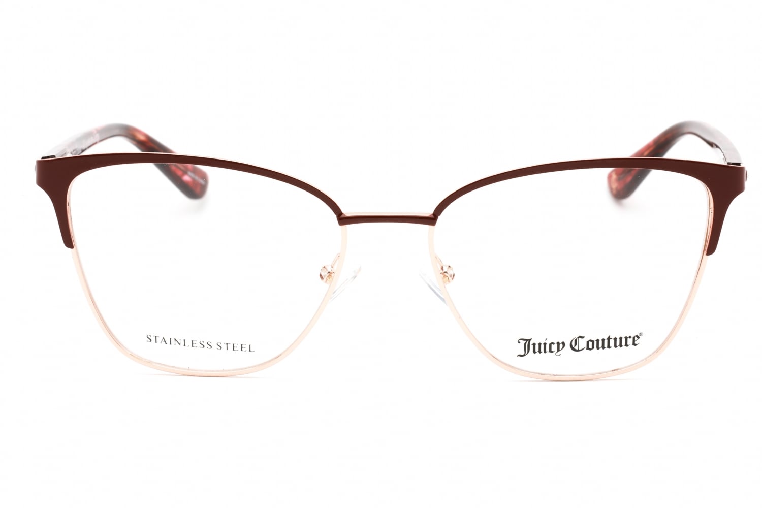 Juicy Couture JU 238/G - Burgundy, Metal, Rectangle frame
