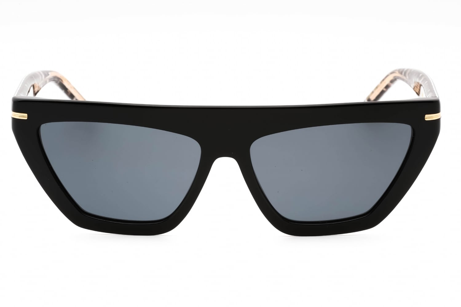 Hugo Boss BOSS 1609/S - Black, Mixed Materials, Cat Eye frame