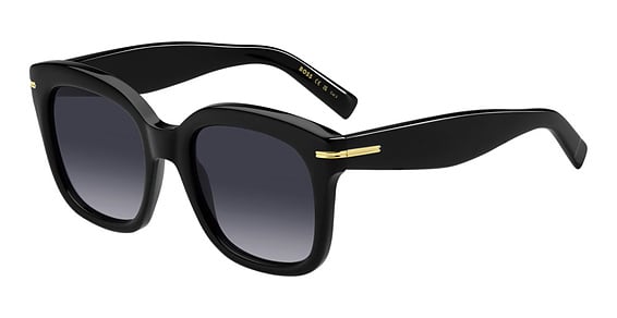 Hugo Boss Boss 1731/S - 8079o Black, Plastic, Rectangle frame