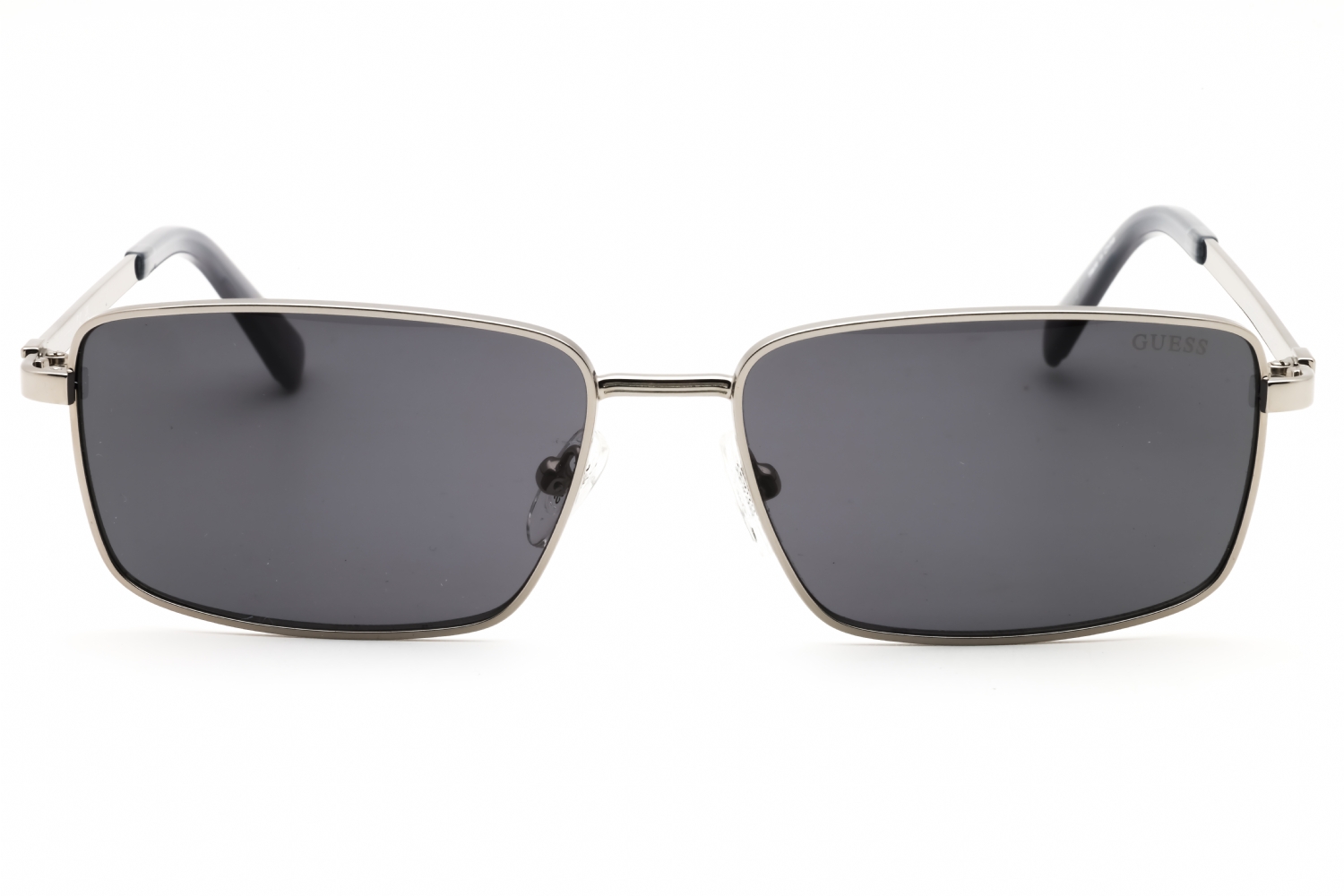 Guess GU00273 - Shiny Gunmetal, Metal, Rectangle frame