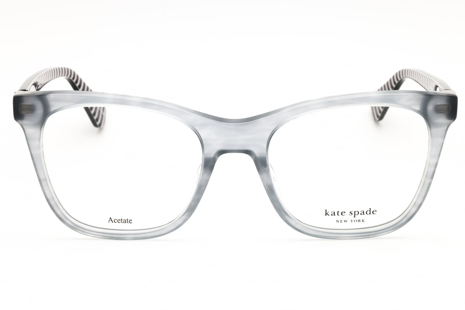 Kate Spade TEMPERANCE - Grey Horn, Plastic, Rectangle frame