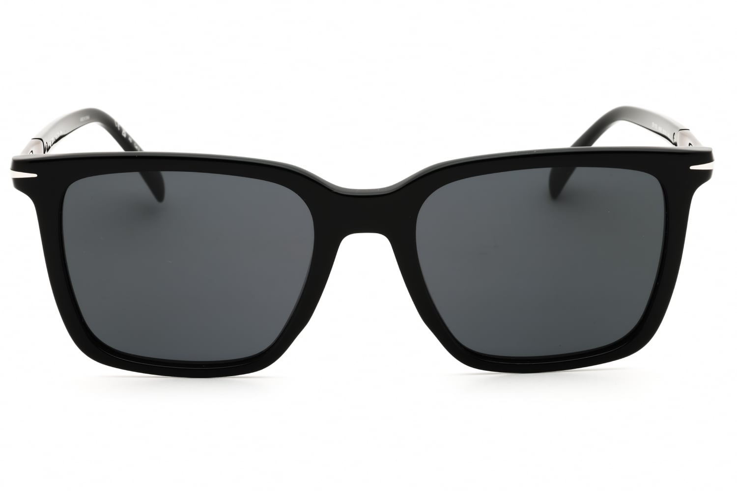 David Beckham DB 1130/S - BLK DK Ruthenium, Plastic, Rectangle frame