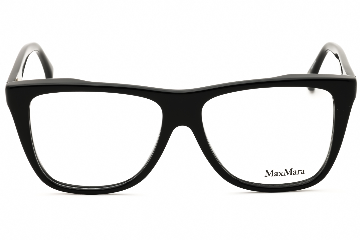 Max Mara MM5096 - Shiny Black, Acetate, Rectangle frame