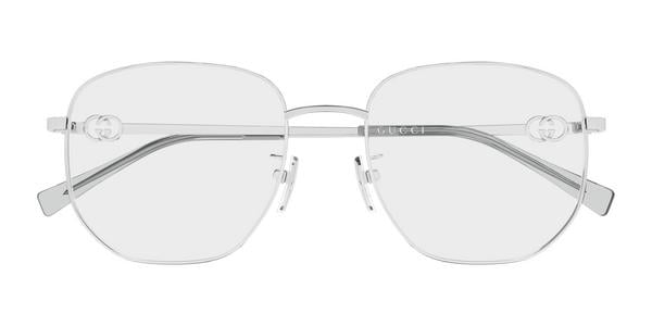 Gucci GG2146OA - Silver, Metal, Rectangle frame