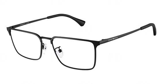 Emporio Armani EA1197D - Matte Black, Metal, Mixed Shapes frame