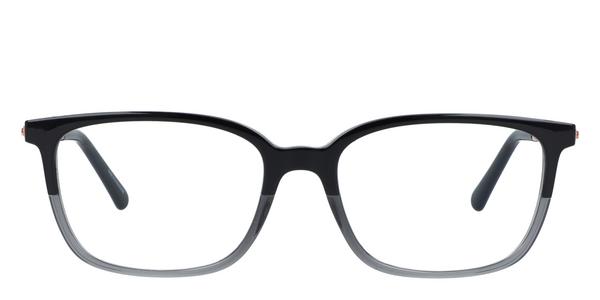 Michael Kors MK4047 - Black/Transparent Grey, Acetate, Rectangle frame