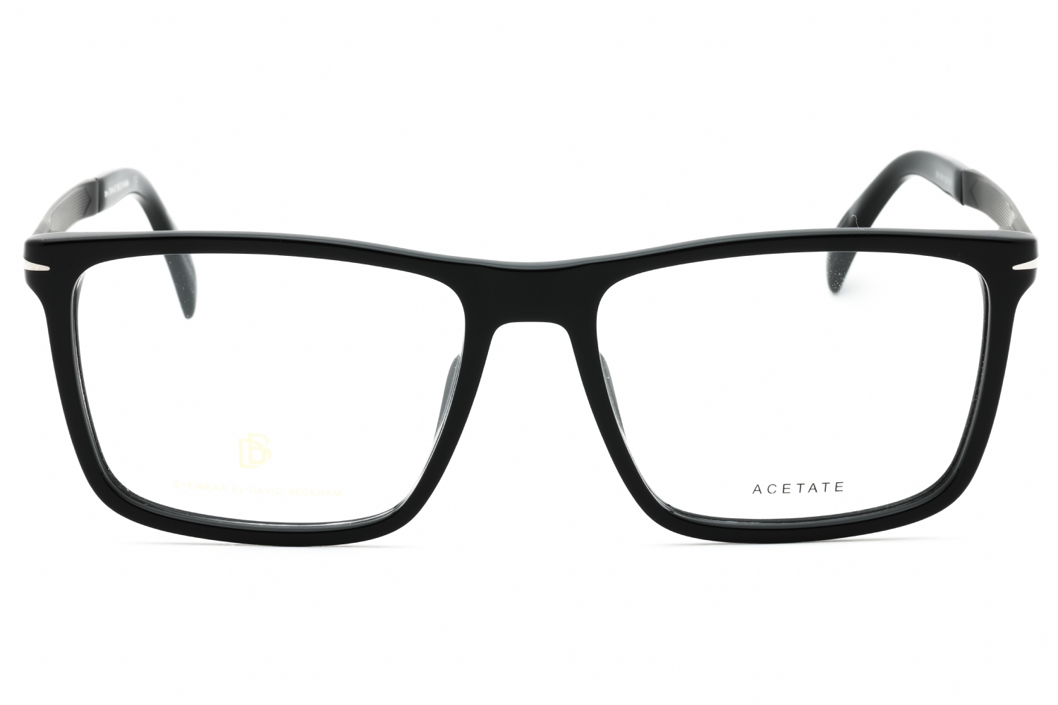 David Beckham DB 1094 - BLK Mtblk, Plastic, Rectangle frame