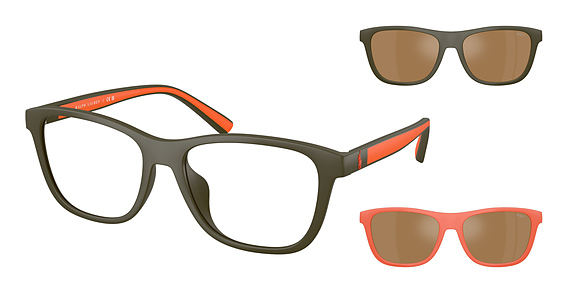 Polo PH4228U - Matte Green Olive, Acetate, Oval frame