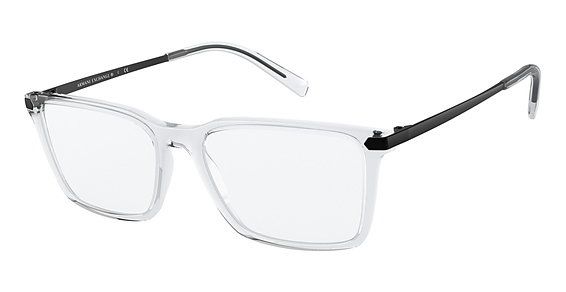 Armani Exchange AX3077 - Crystal, Acetate, Rectangle frame