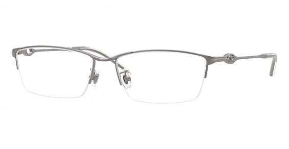 Diesel DL5011D - Brushed GUN Metal, Metal, Rectangle frame