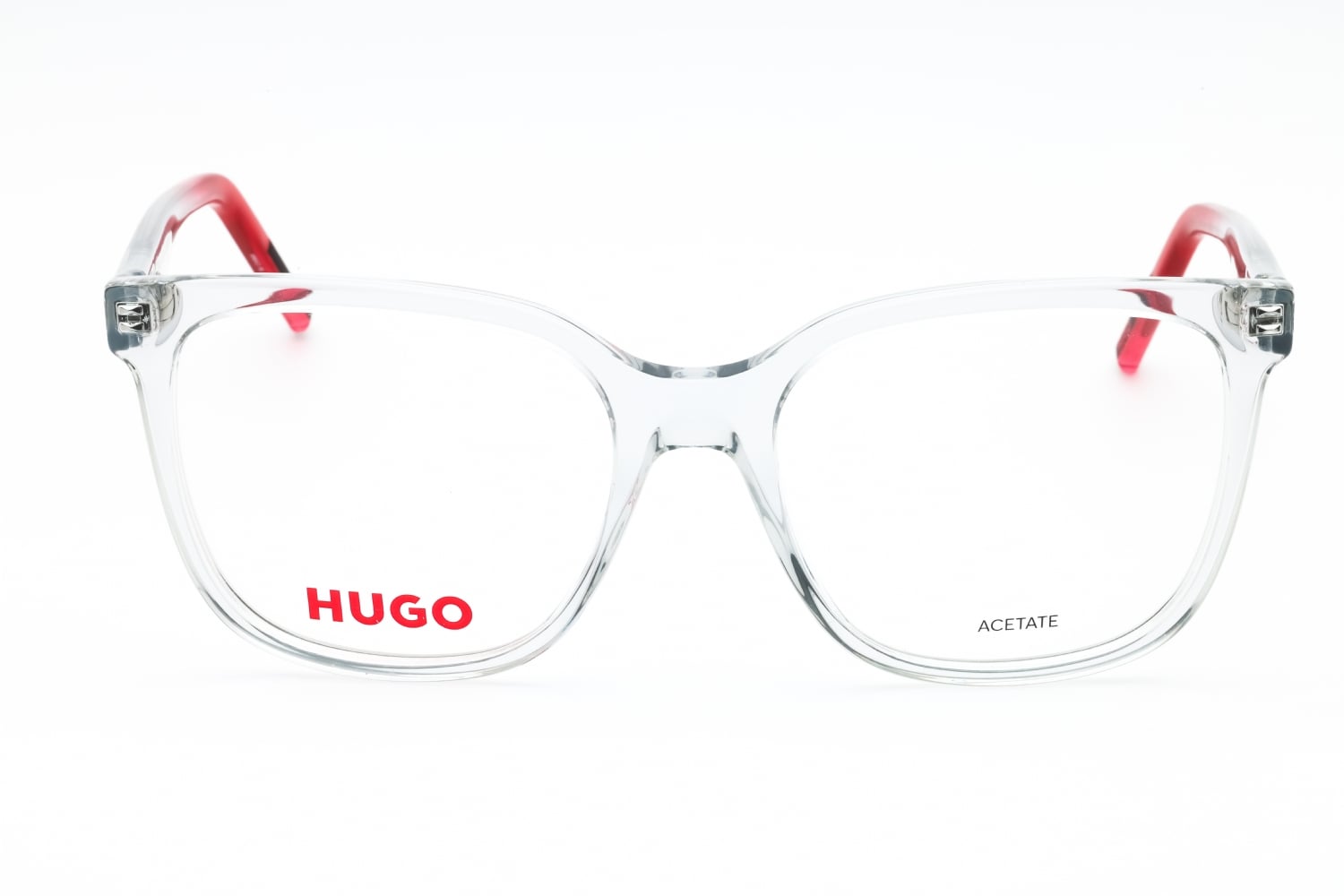 HUGO HG 1266 - Grey RED, Plastic, Rectangle frame