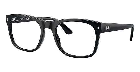 Ray-Ban RX7228 - Black, Acetate, Rectangle frame