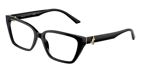 Jimmy Choo JC3008 - Black, Plastic, Rectangle frame